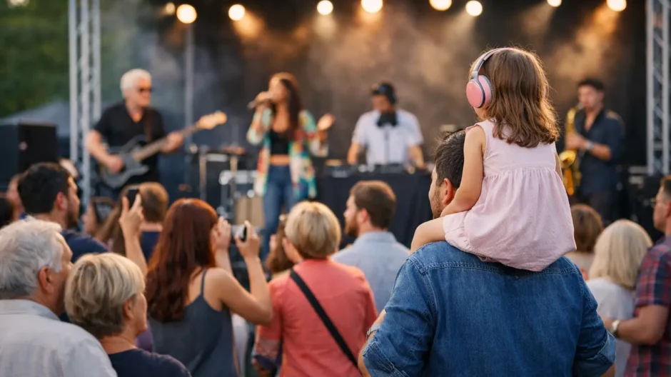 Muzică pentru toate vârstele la eveniment