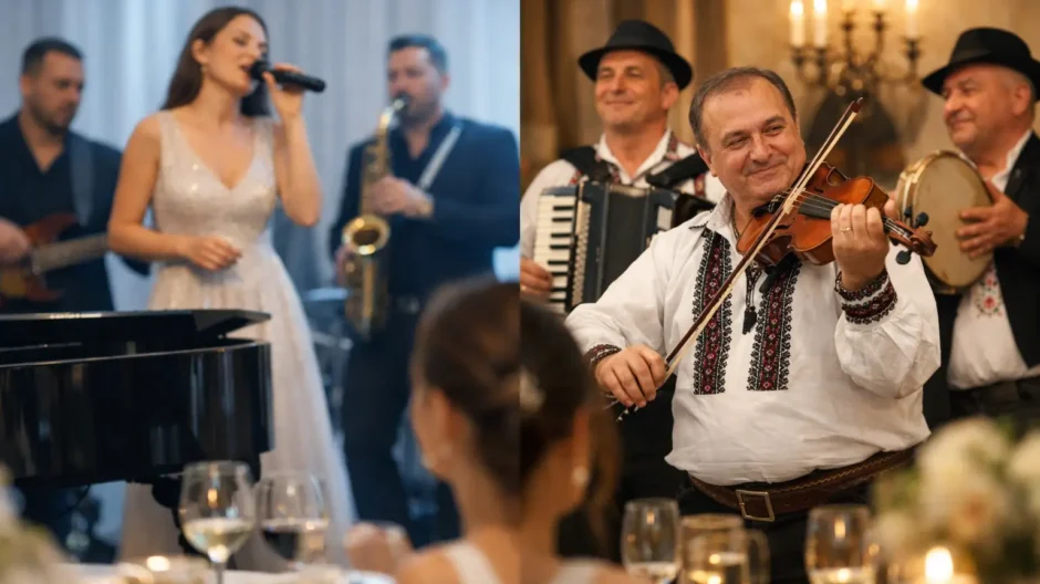 Formație sau lăutari la nuntă? Cum alegi bine